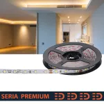 Taśma LED PL Premium | CRI90 | Ciepła biała 3000K | 12V | 60 LED/m | SMD2835 | Taśma na metry | 5 lat gwarancji