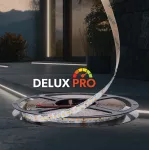 Polska taśma LED Delux Pro LOW BRIGHTNESS 126LED 24V  |  Barwa neutralna 4000K  |  340lm/m  |  SMD2835  | Rolka 10m | 7 lat gwarancji