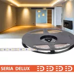 Taśma LED PL Delux | Ciepła biała 3000K | 12V | 60 LED/m | 1700lm/m | SMD5630 | Rolka 10m | 7 lat gwarancji