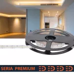 Taśma LED Premium CRI90 | Ciepła biała 3000K | 24V | 280 LED/m | 1650lm/m | SMD2216 | Rolka 5m | 3 lata gwarancji