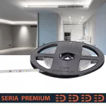 Taśma LED PL Premium Slim 6mm | Zimna biała 6500K | 12V | 60 LED/m | SMD2835 | Rolka 5m | 5 lat gwarancji