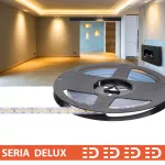 Taśma LED Delux |  24V | Biała ciepła 3000K | 160led\m | 1860lm | Rolka 10m |  SMD2835 | Polska produkcja | 5 lat gwarancji