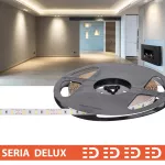 Taśma LED PL Delux | Neutralna biała 4000K | 12V | 60 LED/m | 1550lm/m | SMD5630 | Rolka 10m | 7 lat gwarancji