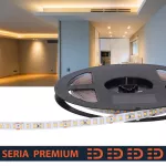 Taśma LED PL Premium | Ciepła biała 3000K | 24V | 140 LED/m | 1680lm/m | SMD2835 | Taśma na metry | 5 lat gwarancji