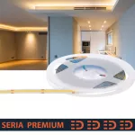 Taśma LED Premium CRI90 | Ciepła biała 3000K | 12V | 528 LED/m | 1200lm/m | COB | Taśma na metry | 3 lata gwarancji