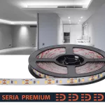 Taśma LED PL Premium | Zimna biała 10000K | 12V | 120 LED/m | 1000lm/m | SMD2835 | Rolka 5m | 5 lat gwarancji