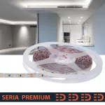 Taśma LED Premium 24V | 120led/m | Biała zimna 6500K | 1200lm | SMD2835 | Rolka 100m | 5 lat gwarancji