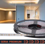 Taśma LED PL Premium CRI90 | Ciepła biała 2700K | 24V | 140 LED/m | 1500lm/m | SMD2835 | Rolka 10m | 5 lat gwarancji