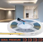 Taśma LED Premium CYFROWA CRI90 | Programowalna | Neutralna biała 4000K | 24V | 360 LED/m | 800lm/m | COB IC2811 | Rolka 5m | 3 lata gwarancji