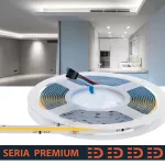Taśma LED Premium CYFROWA CRI90 | Programowalna | Zimna biała 6500K | 24V | 360 LED/m | 750lm/m | COB IC2811 | Rolka 5m | 3 lata gwarancji
