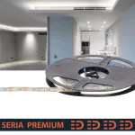 Taśma LED Premium IP63 wodoodporna | Zimna biała 6000–7000K | 12V | 120 LED/m | SMD2835 | Rolka 5m | 3 lata gwarancji