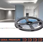 Taśma LED PL Premium Slim 4mm | Zimna biała 6500K | 12V | 60 LED/m | SMD2835 | Rolka 5m | 5 lat gwarancji
