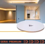 Taśma LED Premium Slim 3mm | CRI90 | Ciepła biała 3000K | 12V | 384 LED/m | 550lm/m | COB | Rolka 5m | 3 lata gwarancji
