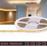 Taśma LED Premium CRI90 | Ciepła biała 3000K | 12V | 320 LED/m | 700lm/m | COB | Rolka 5m | 3 lata gwarancji