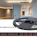 Taśma LED PL Premium Slim 4mm | Neutralna biała 4000K | 12V | 60 LED/m | 500lm/m | SMD2835 | Rolka5m | 5 lat gwarancji