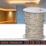 Taśma LED PL Premium Slim 4mm | Ciepła biała 3000K | 12V | 120 LED/m | 1000lm/m | SMD2835 | Taśma na metry | 5 lat gwarancji