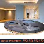 Taśma LED Premium CRI90 | Ciepła biała 3000K | 12V | 320 LED/m | 700lm/m | COB | Rolka 50m | 3 lata gwarancji
