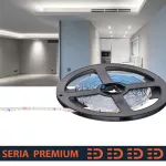 Taśma LED Premium Slim 4mm | Zimna biała 10000K | 12V | 60 LED/m | 500lm/m | SMD2835 | Rolka 5m | 5 lat gwarancji