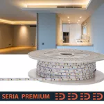 Taśma Premium 12V 60led 3000K 500lm       SMD2835 PL5Y 1m