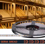 Taśma LED BREAD 24V 160LED | 2500K Ciepła barwa pieczywa | 1650lm/m | SMD2835 | CRI90 | Taśma na metry | Premium  5 lat gwarancji