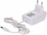 Zasilacz led gniazdkowy 12V 24W 5.5/2.1 biały