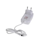 Zasilacz led gniazdkowy 12V  6W 5.5/2.1 biały