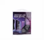 Zestaw LED RGB Magic 36W 150LED | Pilot 14-key RF | IP63 | Blister Szczelny zestaw z 5-metrową taśmą LED Magic RGB i sterowaniem RF. Idealny do kuchni, łazienki i tarasów. Dynamiczne przejścia kolorów i animacje świetlne. 