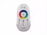 Sterownik LED RGBW 4x6A touch RF biały komplet pilot+uchwyt 12-24V Prescot
