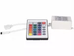 Zestaw LED RGB 36W 150LED | Pilot 24-key IR | IP65 | Kompletny zestaw z 5-metrową wodoodporną taśmą LED RGB. Świetny do kuchni, łazienki lub na taras.