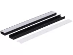 Profil led PCV Line Slim 16x7 2m czarny   ML