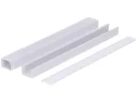 Profil led PCV Line 16x11 2m biały ML