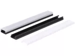 Profil led PCV Max 20x10 2m czarny ML