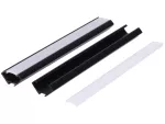 Profil led PCV Corner 22x12 2m czarny ML