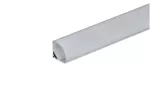 Profil led Corner C 1m anodowany          z osłoną mleczną ML