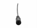 Gniazdo DC 5.5x2.5 przewód czarny 15cm 22awg