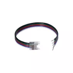 Złączka do taśmy led SMD/RGB+W kolor      10mm taśma-przewód 15cm