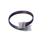 Złączka do taśmy led SMD/RGB kolor 10mm   taśma-przewód 15cm-taśma