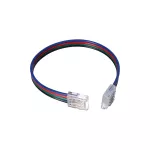 Złączka do taśmy led SMD/RGB kolor 10mm   taśma-przewód 15cm-taśma
