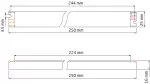 Zasilacz led slim  24V  60W IP20 KAISEN