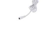 Gniazdo DC 5.5x2.1 3A przewód biały       150cm 22awg
