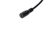Gniazdo DC 5.5x2.1 3A przewód czarny      15cm 22awg