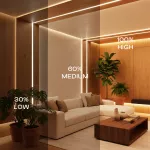 Taśma LED Delux 3in1 24V 160led/m         SMD2835 11W/m 3000K IP20 460/930/1750lm/m 10mm CRI80 PL7Y 1m