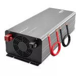 Qoltec Przetwornica napięcia Pure Sine Wave | 24V na 230V | 5000/10000W | LCD | USB | Kompatybilna z LiFePO4 GEL AGM