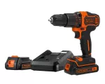 BLACK+DECKER WKRĘTARKA UDAROWA 18V/2x2,0Ah/WALIZKA 40/17,5Nm
