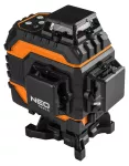 Laser 3D, 16 linii, zielony, walizka, tarcza celownicza, magnetyczny uchwyt, ładowarka