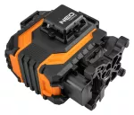Laser 3D, 16 linii, zielony, walizka, tarcza celownicza, magnetyczny uchwyt, ładowarka