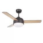 Fan Klar ø1066mm Copper brown Wood E27