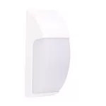 Surface-mounted wall light IP65 Area E27 Max. 15W White