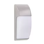 Surface-mounted wall light IP65 Area E27 Max. 15W Grey