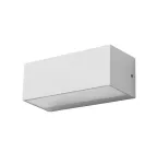 Surface-mounted wall light IP65 Ara Big E27 Max. 15W White